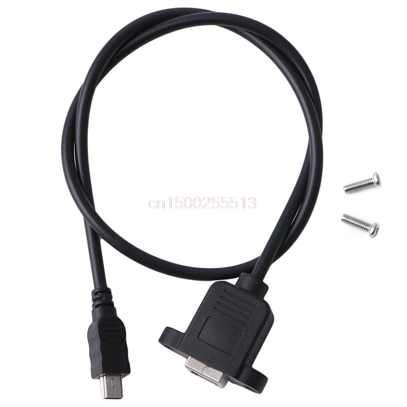 Монтажный кабель для панели принтера + винт Mini USB 5 Pin Male к 2 0 B гнездовой