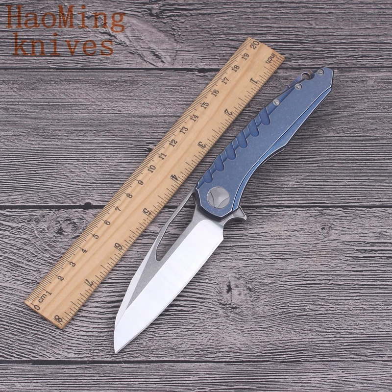 Открытый Портативный шарикоподшипник складной нож для кемпинга выживания охоты