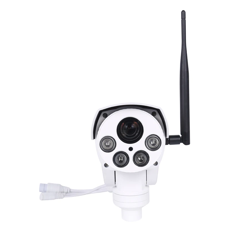 HD WI FI P2P открытый пуля 4X Оптический зум 2 8 12 мм объектив Мини PTZ AHD камера 4 шт.