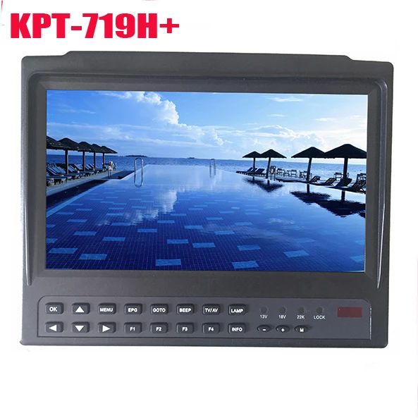 [Подлинный] Φ + AHD TVI CVI KPT 719H цифровой спутник измеритель камера видеонаблюдения ЖК