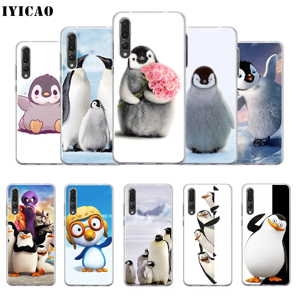 Мягкий силиконовый чехол IYICAO для телефона Huawei P30 P20 Pro P10 P9 P8 Lite P Smart