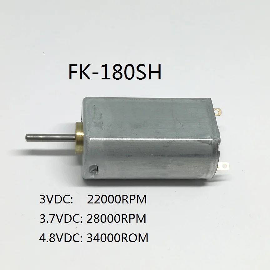 1 шт./лот микро мотор FK-180SH DC3V-4.8V мотор 180 34000об/мин для электробритва для зубных щеток, FK-180