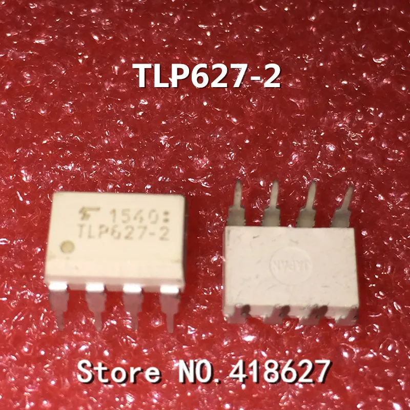 

100PCS/LOT TLP627-2 DIP-8 TLP627 Digital Optocoupler Isolator