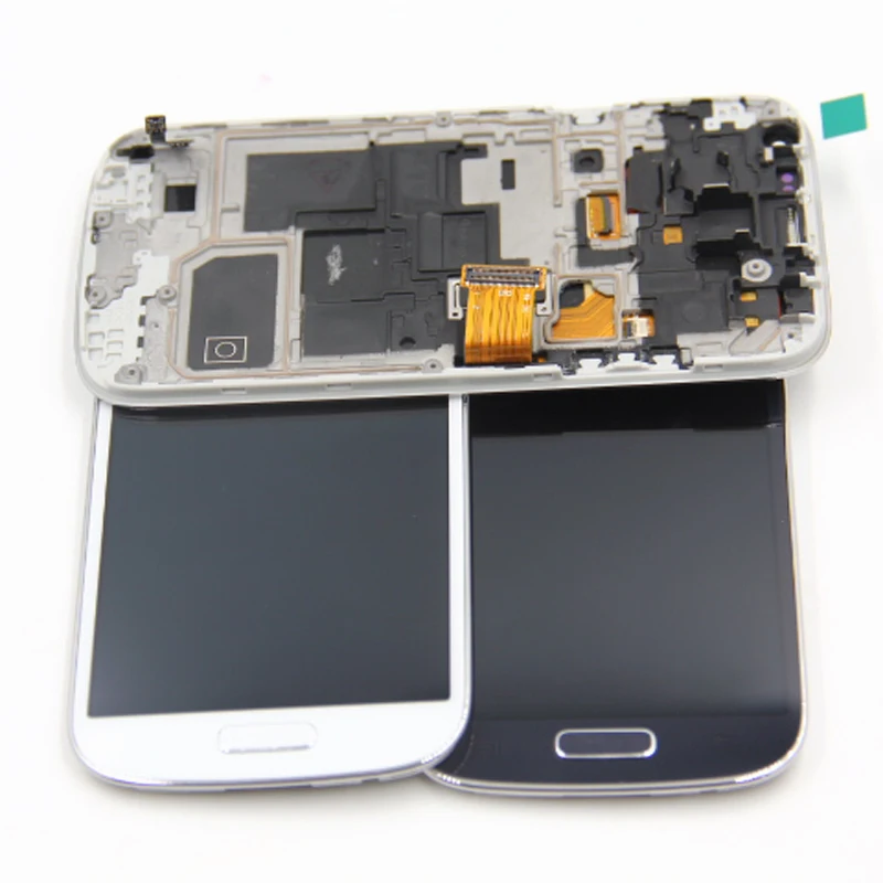 For Samsung S4 mini I9190 LCD for I9192 I9195 Screen with Touch Display Digitizer Assembly With Frame | Мобильные телефоны и