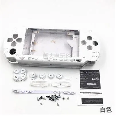 Бесплатная доставка для PSP 1000 полный корпус Чехол Сменные Наборы кнопок |