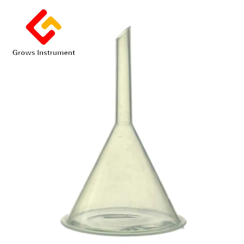 

Plastic Funnel 60mm Triangle Funnel Middle School Chemical Instrument Glass Teaching Instrument Experimental Supplies