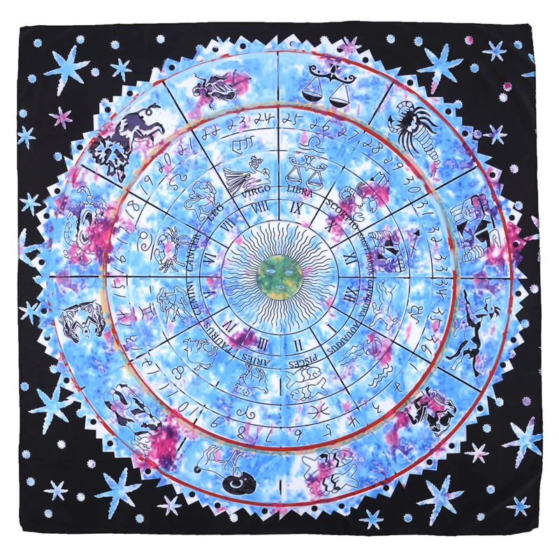 Большая Скатерть Таро 100*100 см высококачественный полиэстер красивые аксессуары |