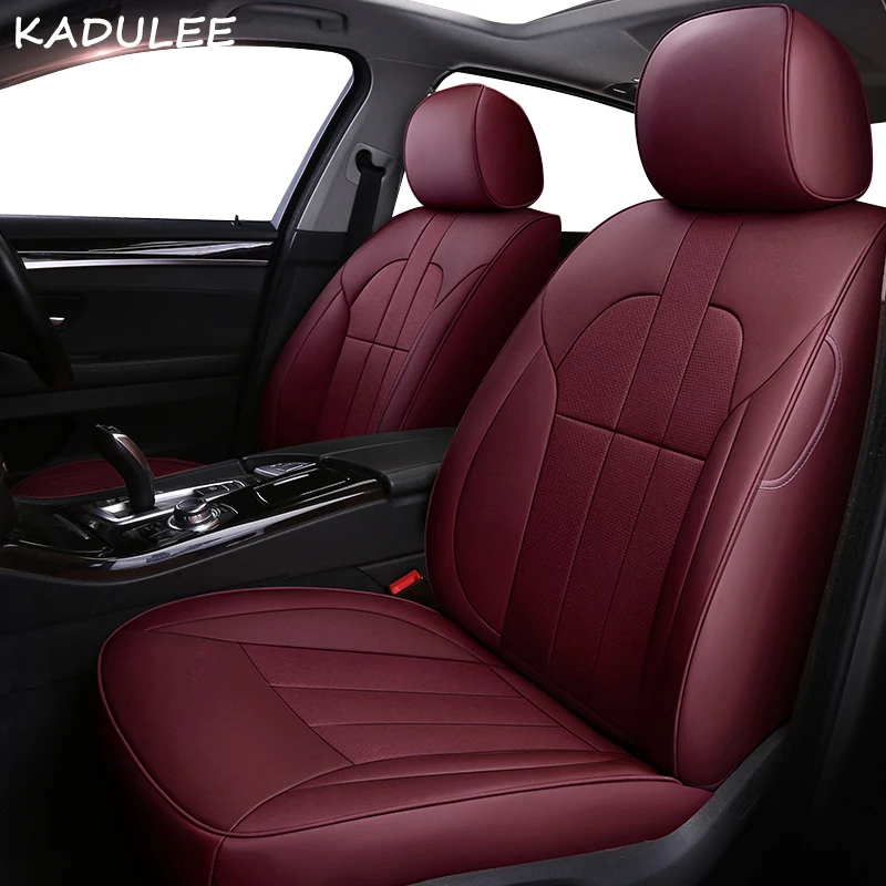 KADULEE кожаный чехол для сиденья автомобиля HYUNDAI SantaFe Coupe Azera Grand SantaFe Santa Fe Veracruz matrix Equus rohers Veloster