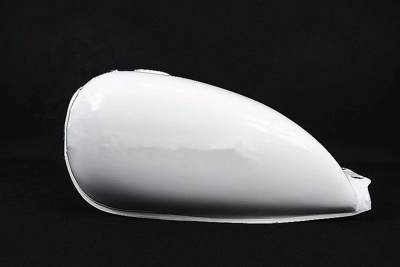 

Винтажные топливные баки для мотоцикла GN125 GN250, модификация модификации мотоцикла, белые масляные Баки в стиле ретро