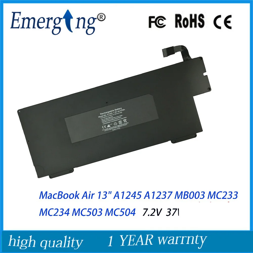 Аккумулятор для ноутбука Apple MacBook Air 13 дюймов A1245 A1237 MB003 MC233 MC234 MC503 MC504 7 2 в 37 Втч|new