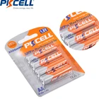 4 шт. 1 карта PKCELL Battreia aa 2500mWh NIZN AA Аккумуляторная батарея 1,6 V самая высокая 1,8 v батарея меньше загрязнения высокая эффективность