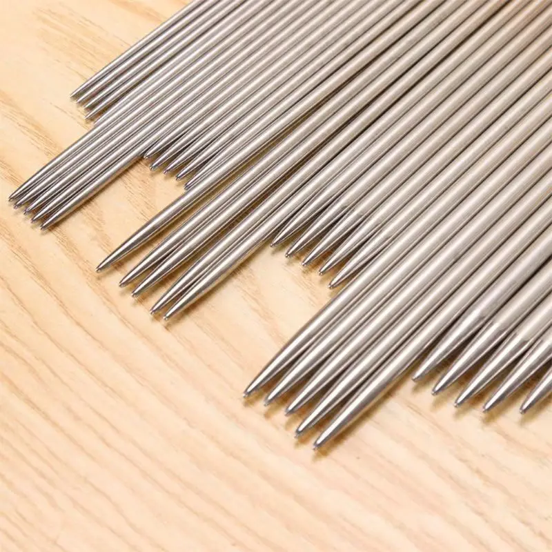 35 шт./компл. 20 см Нержавеющая сталь прямые Вязание иглы для DIY вязальные крючки Комплект комплекты игл/вязальные крючки/Набор для вязания крючком