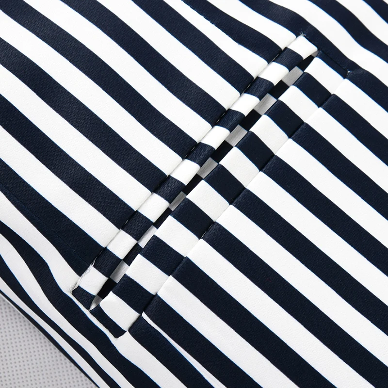 Повседневные мужские костюмы в полоску высокого качества большой размер