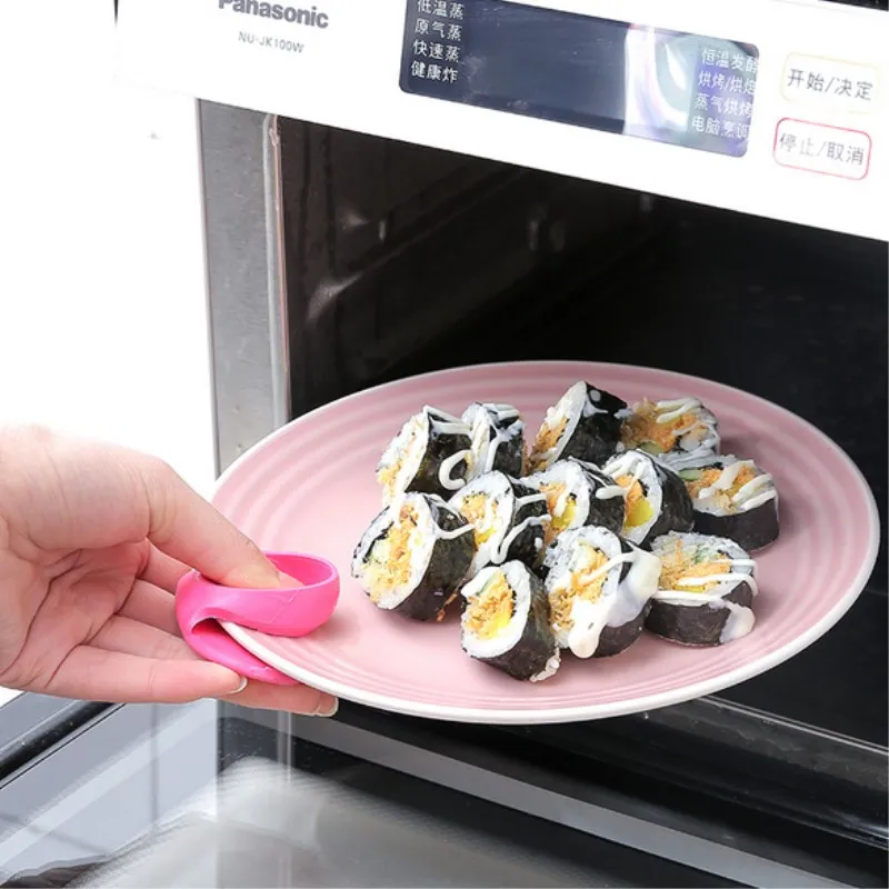1 шт. мини-рукавицы для микроволновой печи силиконовый держатель кухни удобные