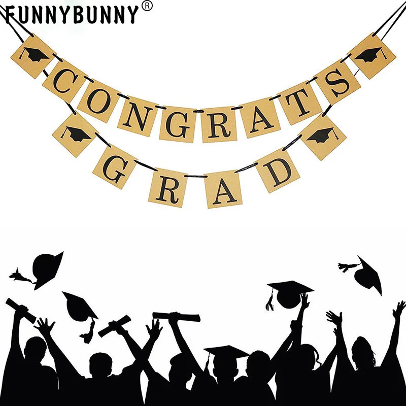 FUNNYBUNNY идеальные выпускные Декорации для вечеринок grade Party классный крафт