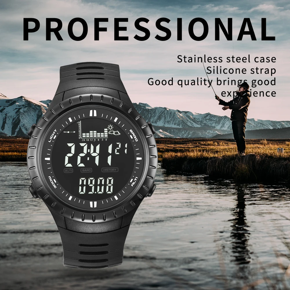Spovan подняться альтиметр барометр термометр Спорт на открытом воздухе Для мужчин