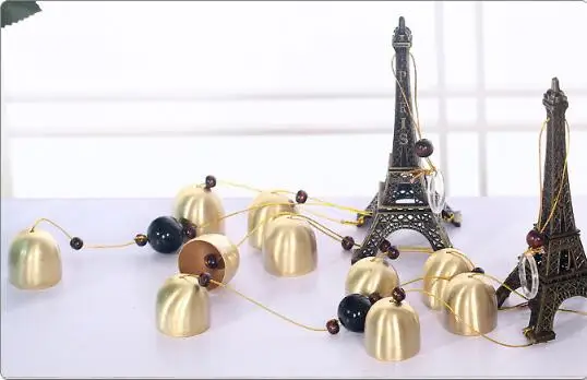 1 шт. Парижская башня металлические трубки колокольчики ветряные уличные живой