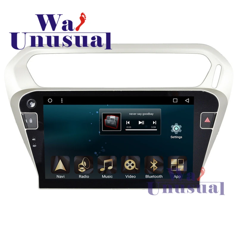 

Автомобильный радиоплеер wanusual10, 1 дюймов, Android 6,0, для Peugeot 301, 2014, для Citroen C-Elysee 2014, с GPS, BT, Wi-Fi, четырехъядерный, 32 ГБ, 2 Гб ОЗУ