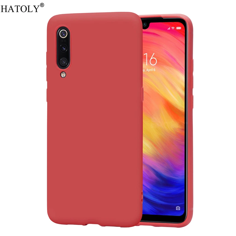 Чехол для Xiaomi Mi 9 чехол мягкий резиновый силиконовый защитный чехол-бампер из ТПУ