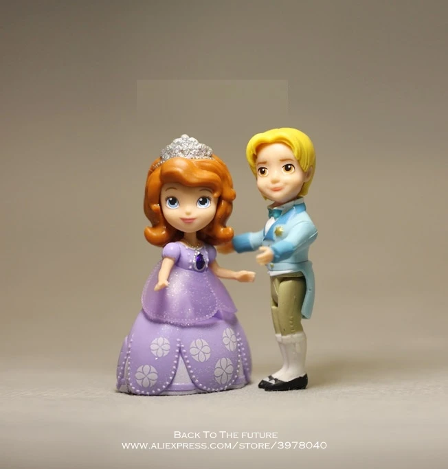 Disney 5 шт./компл. София Принцесса Белоснежка Bella ПВХ Золушка экшн Фигурки игрушки