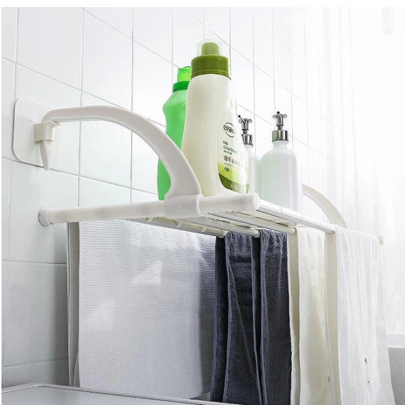 Ванная комната настенная полка вешалка с 2 присосками крючки станок и Пластик