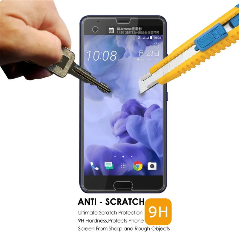 Закаленное стекло 9H для HTC U Ultra оригинальная Высококачественная защитная пленка