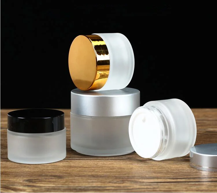 15 шт. матовые стеклянные бутылки для крема лосьона косметики 20/30/50 г | Красота и