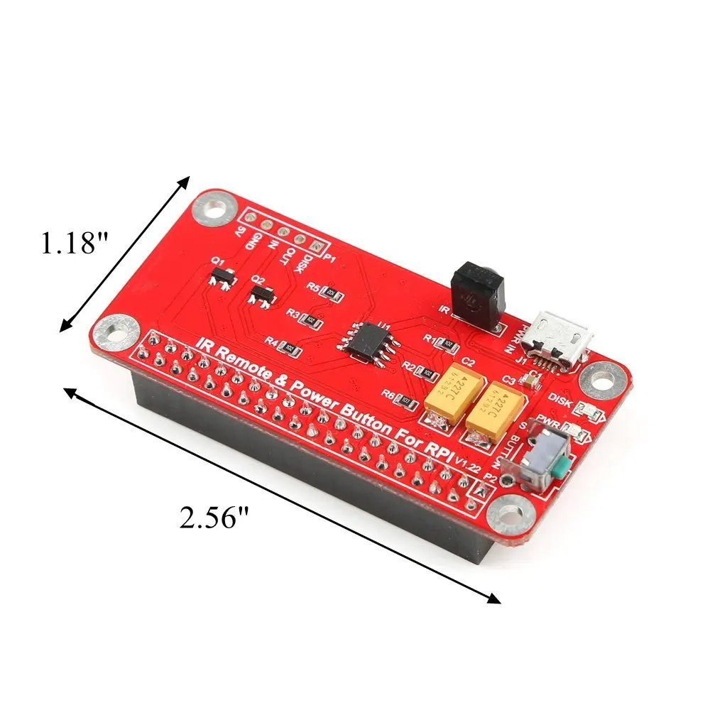 ИК пульт дистанционного управления переключатель кнопка питания модуль для RPi
