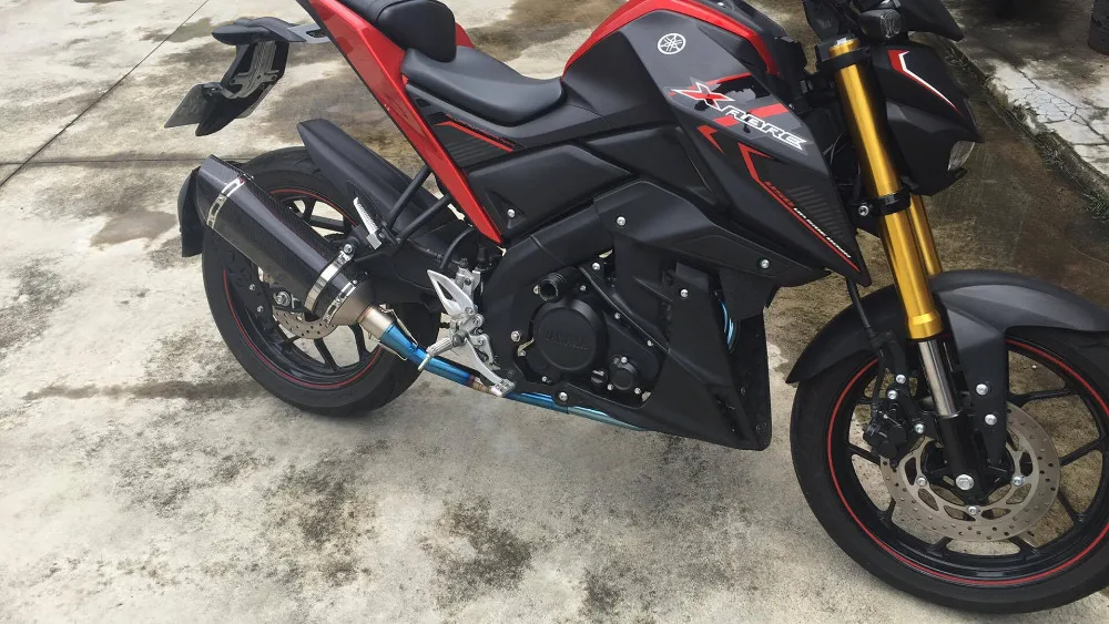

For YAMAHA YZF R15 MT-15 2008-2017 Motorcycle Scooter Exhaust Middle Pipe Muffler Full System Modified Stainess Steel MT15