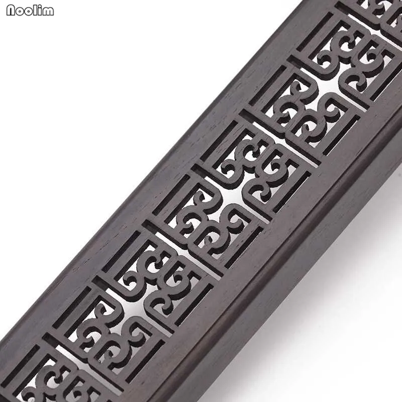 Деревянная горелка для благовоний из чёрного дерева резная дырочка держатель
