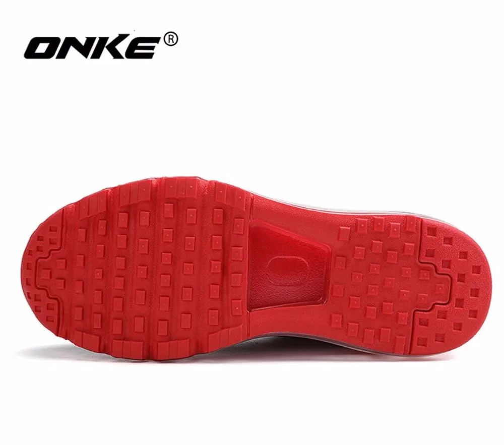 

ONKE New listing hot sales Spring and Autumn Fly line Breathable Full air cushion sneakers women running shoes 833-A33