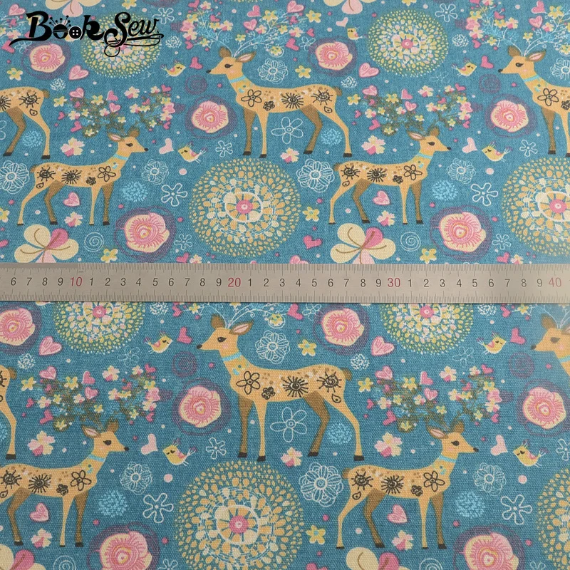 Booksew зеленая африканская анкарская хлопчатобумажная льняная ткань для одежды Tela