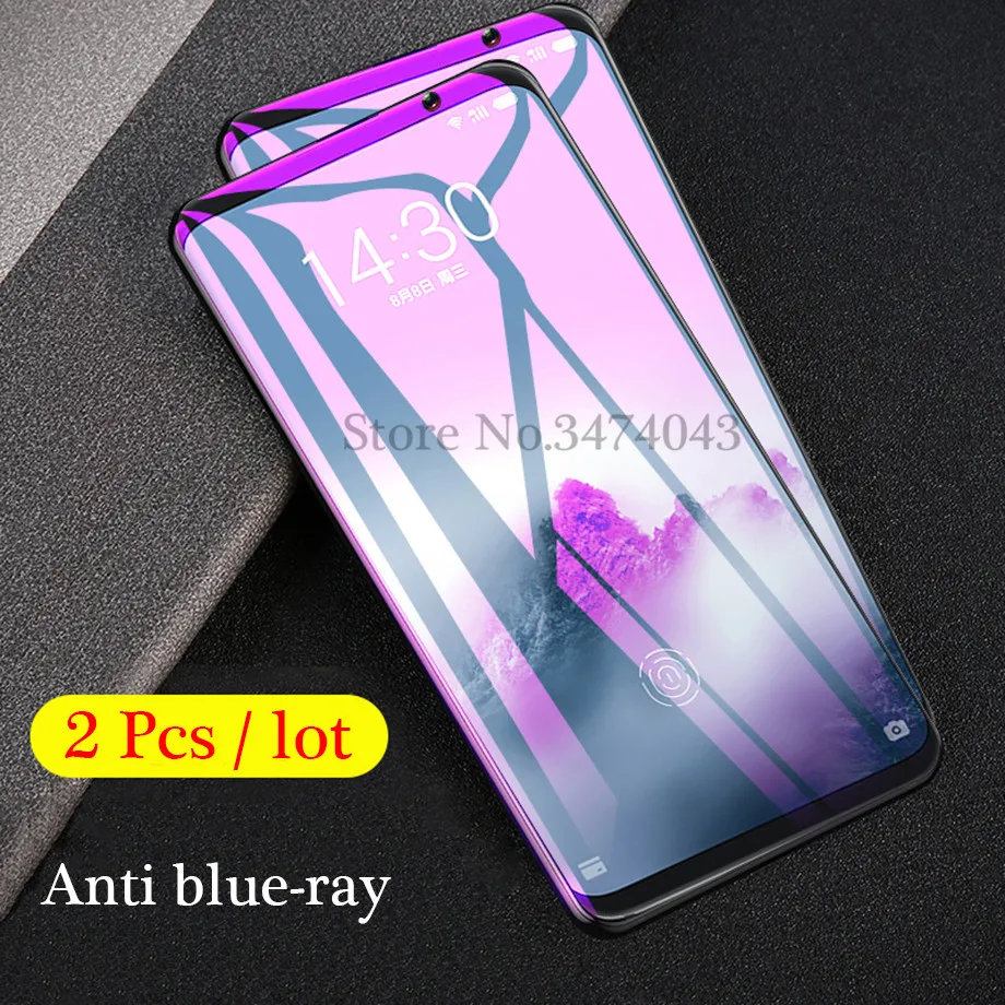 2 шт./лот 9H закаленное стекло для meizu 16X6 T 16 plus защита экрана полное покрытие стекло для meizu 16 16 plus защитная пленка