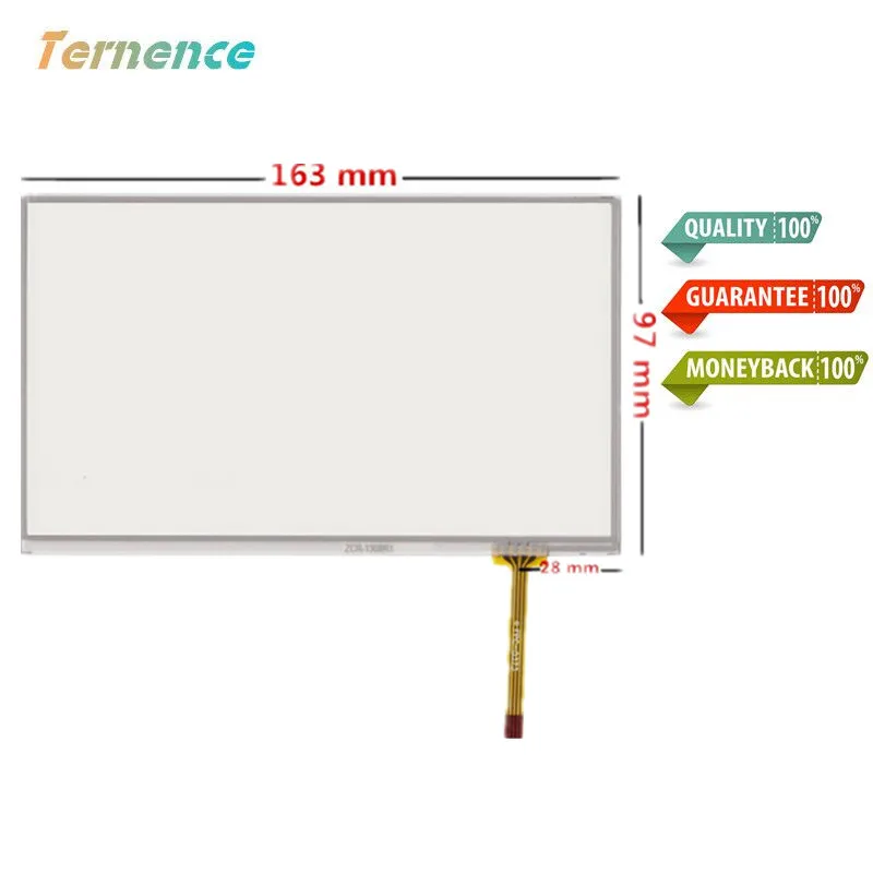 

3 Pcs New 7''inch 163mm*97mm Touch Screen Panels For Tablet PC Resistance Handwritten Touch Panel Screen Glass Digitizer Repair