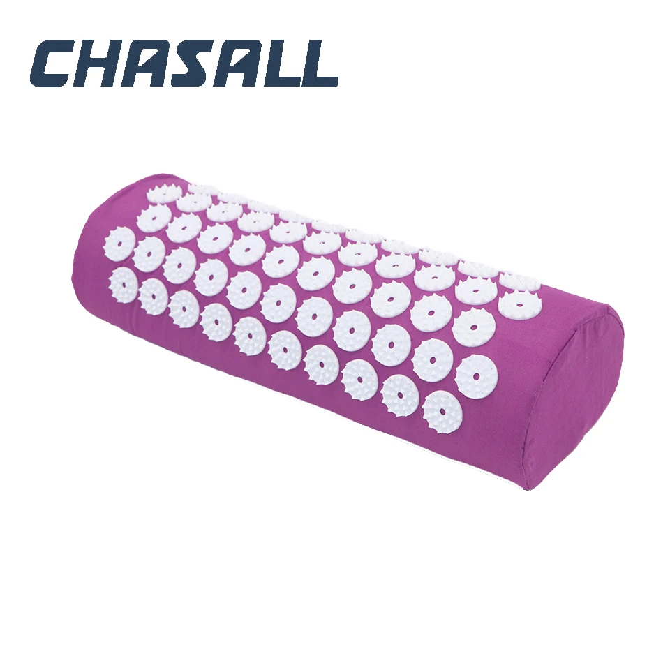 Акупунктурный Массажный коврик-подушка Chasall для снятия боли в спине шеи