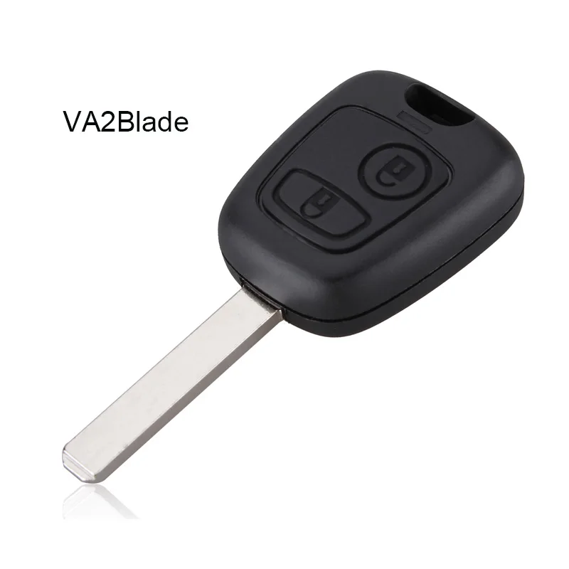 2 кнопки дистанционного ключа корпус для Peugeot 107 207 307 407 106 306 406 VA2 Blade|2 buttons key shell|2
