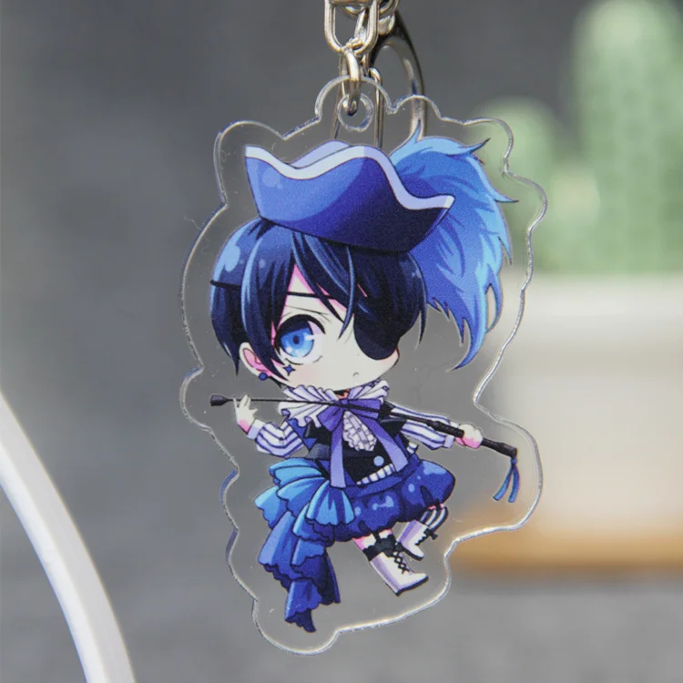 Аниме Черный дворецкий Ciel Phantomhive Себастиан · микаелис фигурка Косплей акриловый