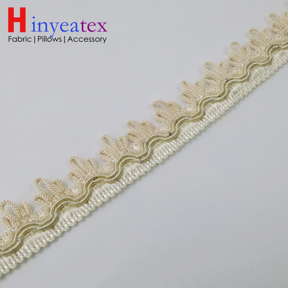 Белая кружевная отделка цвета слоновой кости для дивана стула коврика подстилки
