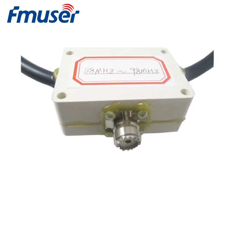 FMUSER 2 Way силовой сплиттер Сумматор 1 до делитель мощности для fm передатчика