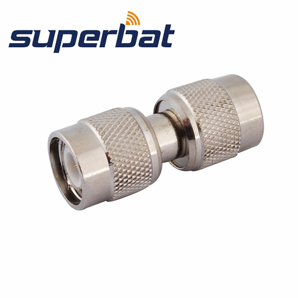 Superbat TNC адаптер штекер к штекеру прямой RF коаксиальный разъем|plug male|plug adapterplug adapter