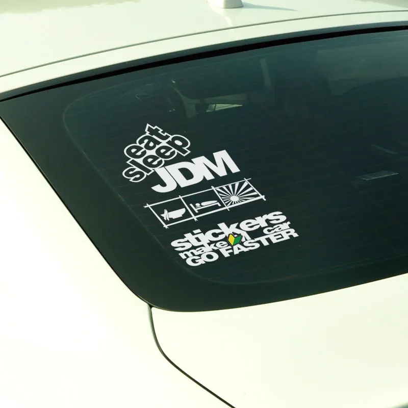 Светоотражающие виниловые наклейки JDM Noizzy для автомобилей на таможне западного