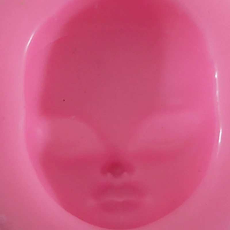 Yueyue Sugarcraft 1 pc the girl face silicone cake mold fondant decorating tools chocolate gumpaste clay mould |