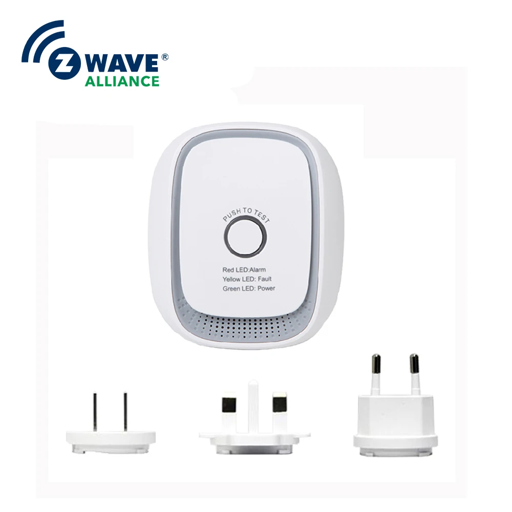 CE/RoHS/FCC обнаружения газа Системы домашней автоматизации Технология Zwave первого