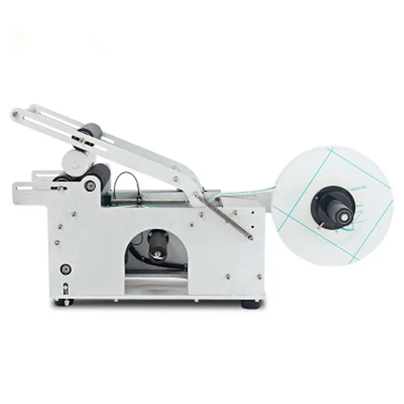 

KC-50 Self-adhesive Labeling Machine for Round Bottles Tea Canned Pen Rod Canned liquid medicine bottle Manual label applicator