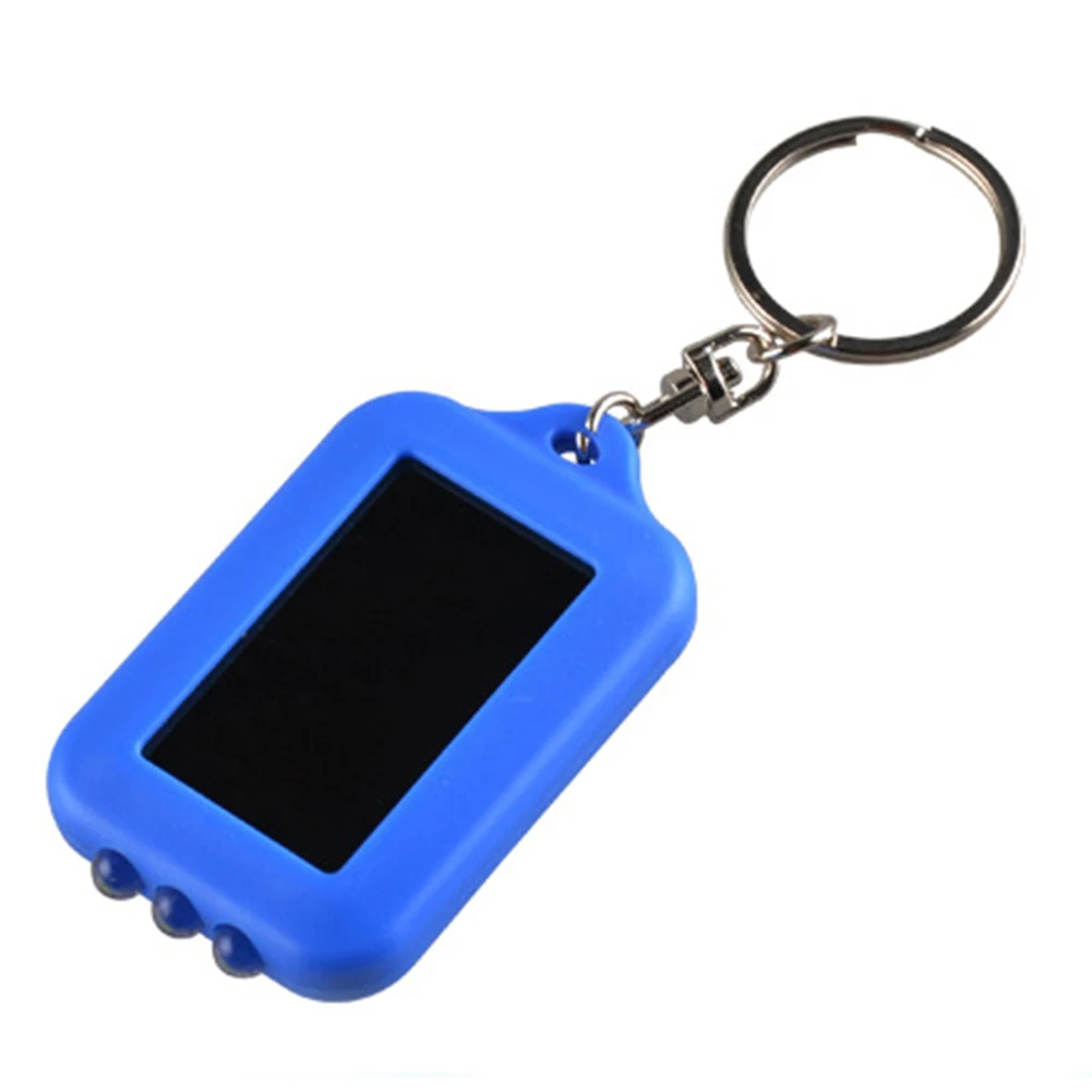 3 LED Solar Power Light Bulb Hiking Climbing Rechargeable Camping Keychain Emergency Outdoor Portable Ring Holder | Лампы и освещение