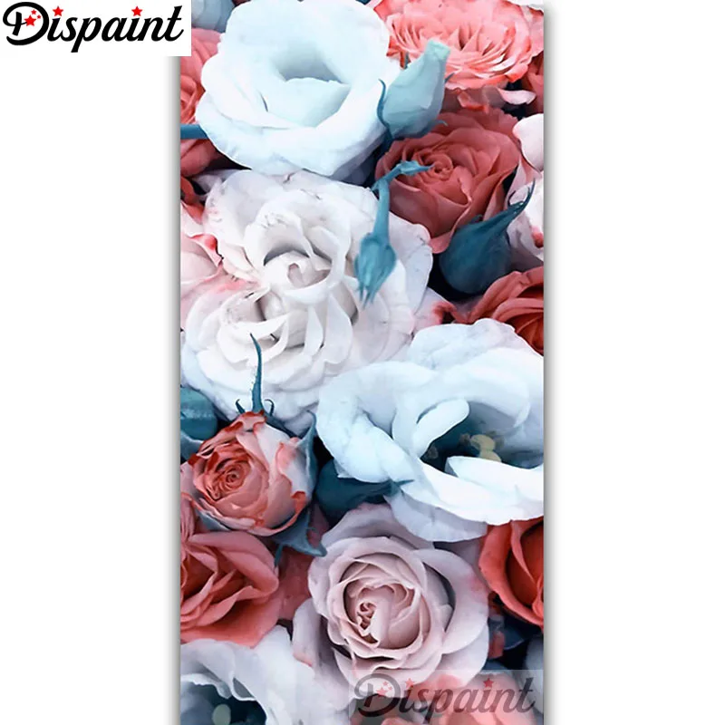 

Dispaint Full Square/Round Drill 5D DIY Diamond Painting "Flower landscape" 3D Embroidery Cross Stitch 5D Decor Gift A25390