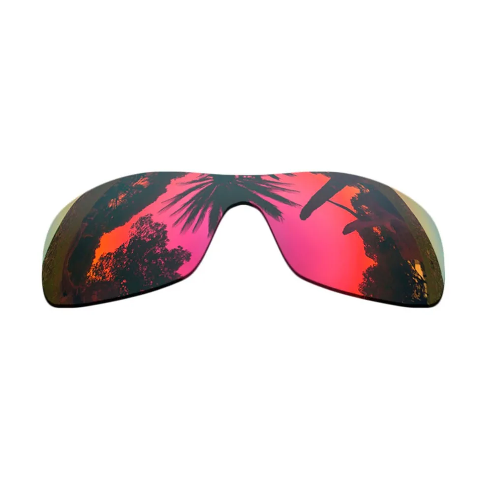 (Зеркальное покрытие оранжево-Красного и полуночного солнца) 2 шт. поляризованные