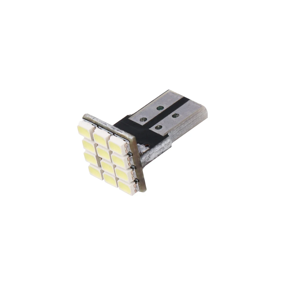 W5W 12SMD 1206 Автомобильный Клин белый светодиод постоянного тока 12 В безошибочный