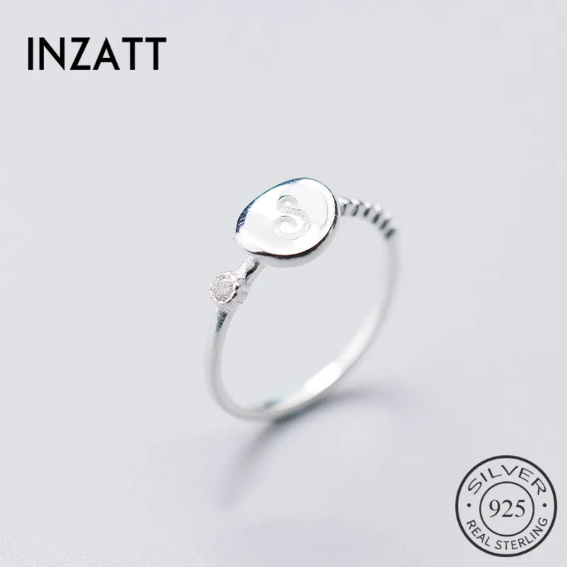 Кольцо INZATT в стиле панк Геометрическая вогнутая музыкальная нотка для женщин на