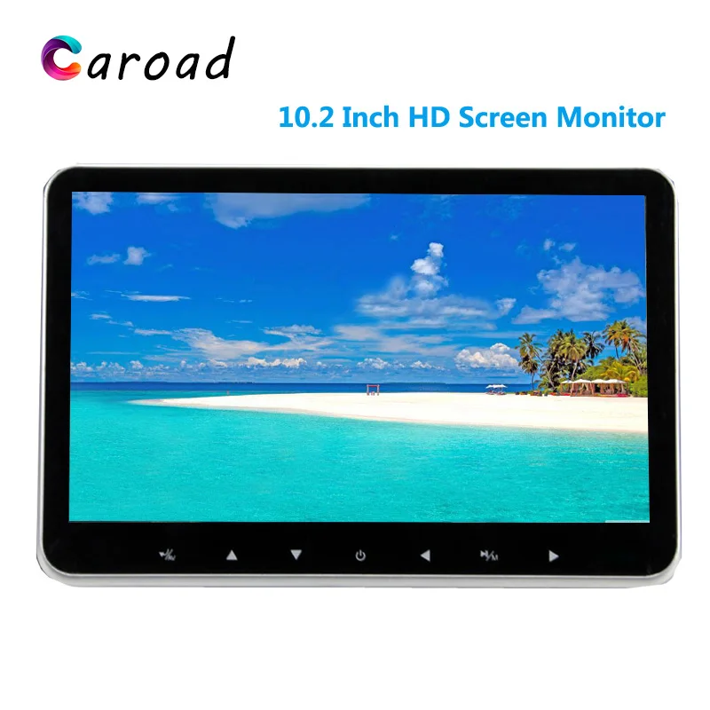 Caroad 10.2 Inch Ultra-thin Car Headrest Monitor MP5 Player HD 1080P Video Screen With USB/SD/HDMI Slot/FM Transmitter/Speaker | Автомобили